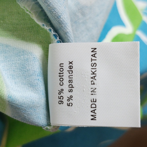 Barbara Gerwit💙 💚 3/4 sleeve, cotton/spandex dress, size XL 🆕 - Picture 10 of 15